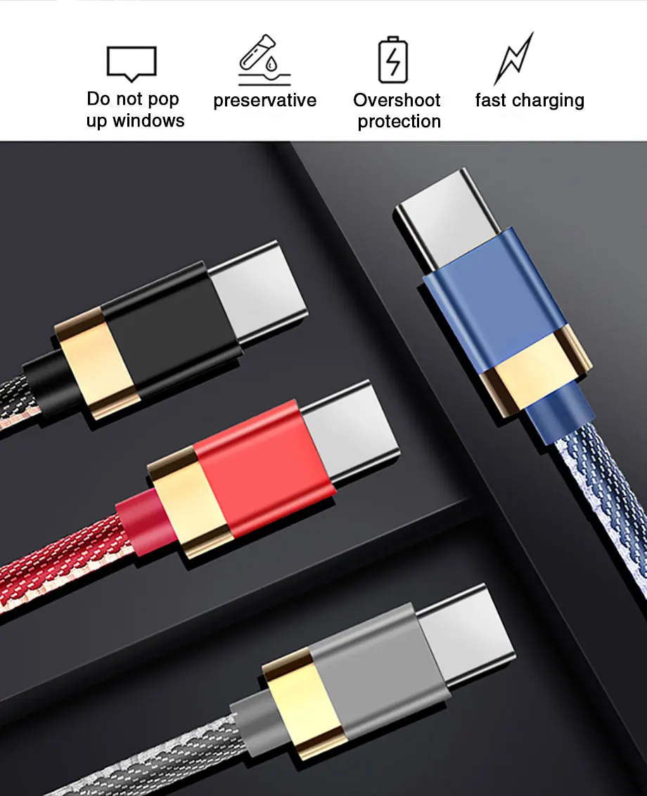 AZV usb type-C кабель для samsung s8 s9 huawei P20 Honor Xiaomi Phone 5A шнур для быстрой зарядки и передачи данных кабель для зарядки телефона type-C