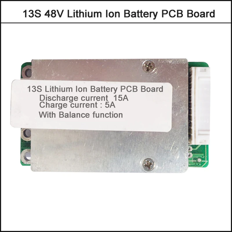 54.6 В Литий-Ионный Аккумулятор PCB 48 и BMS with15A постоянный рабочий ток для баланса Hover
