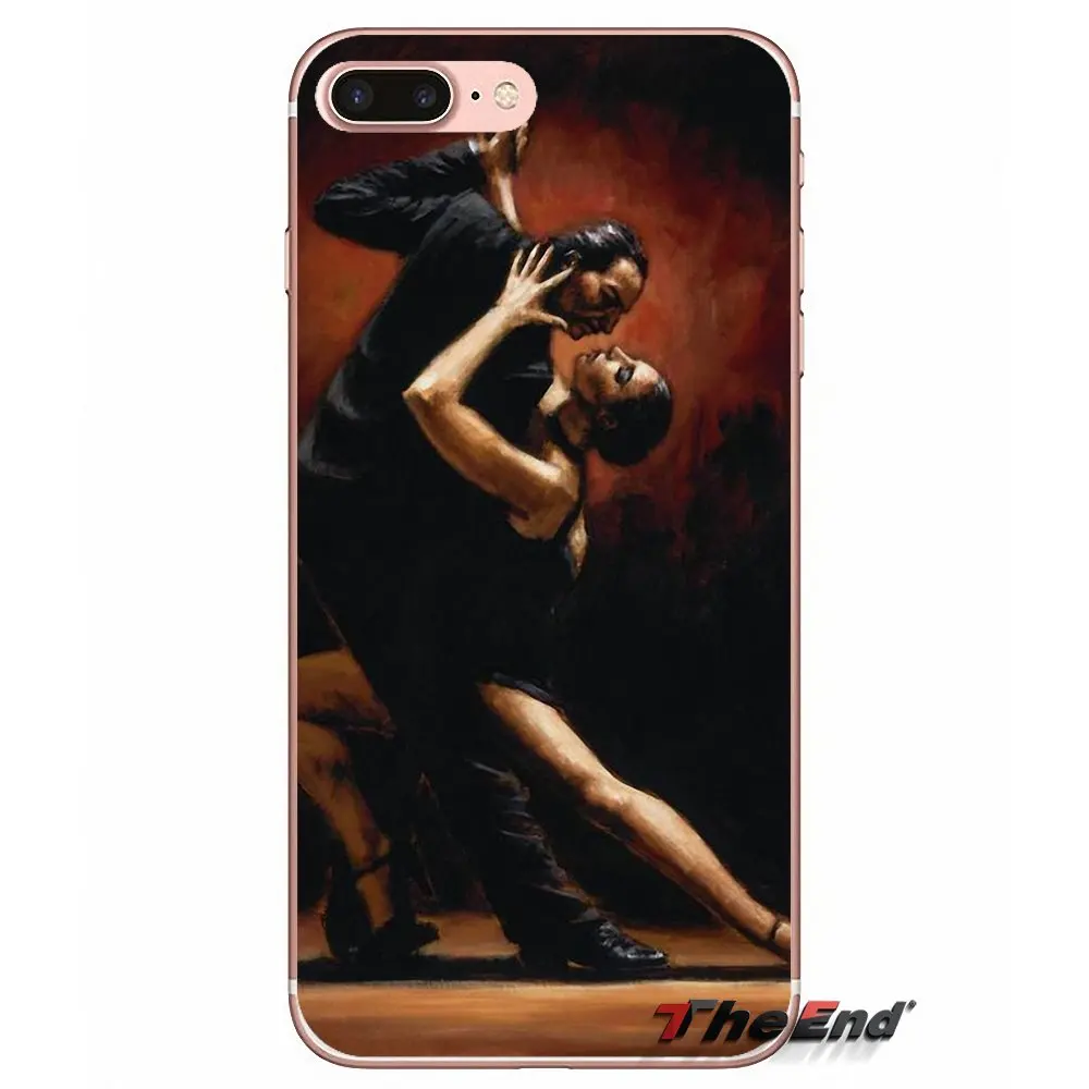Чехол для iPhone X 4 4S 5 5S 5C SE 6 6S 7 8 Plus Samsung Galaxy J1 J3 J5 J7 A3 A5 2016 2017 латиноамериканских танцев
