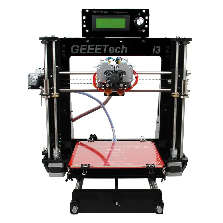Двойной экструдер двойные головки Reprap 3D Printer Prusa I3 двухцветная печать High Resolution Impressora LCD