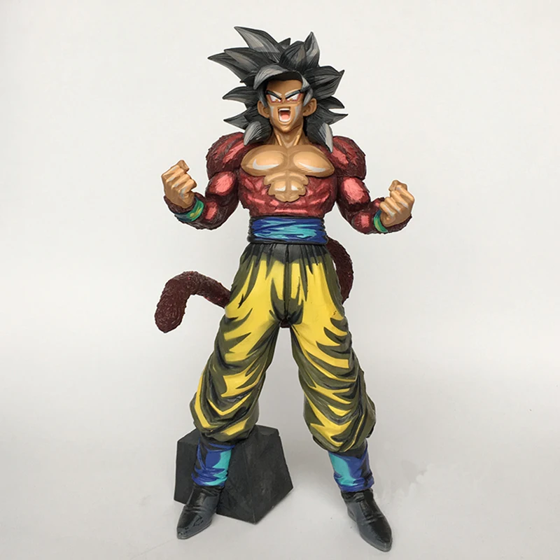 В стиле аниме Ди: B Z GT ВСГУ Супер Saiyan 4 Гоку фигурка Фигурки игрушки куклы Figurals