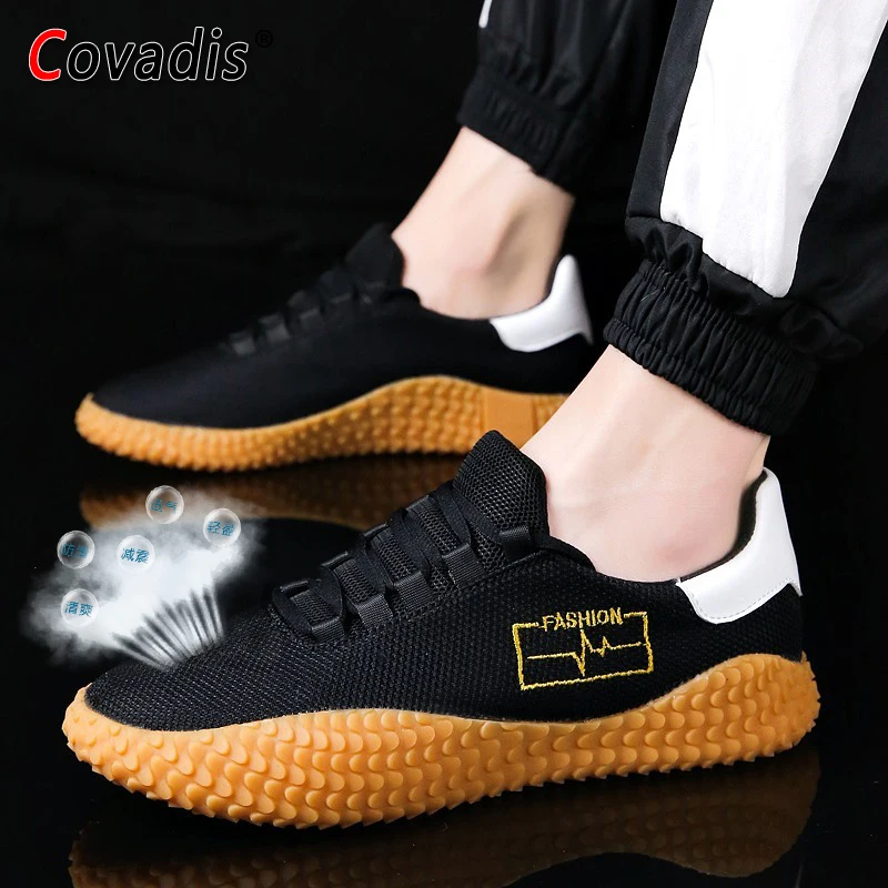 2019 Всесезонная обувь для Для мужчин брендовая повседневная дышащая легкая сетка
