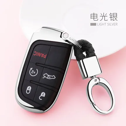 Мягкие TPU чехол Key автомобилей брелок для Jeep Grand Cherokee Chrysler 300C Renegade Патриот Fiat Freemont