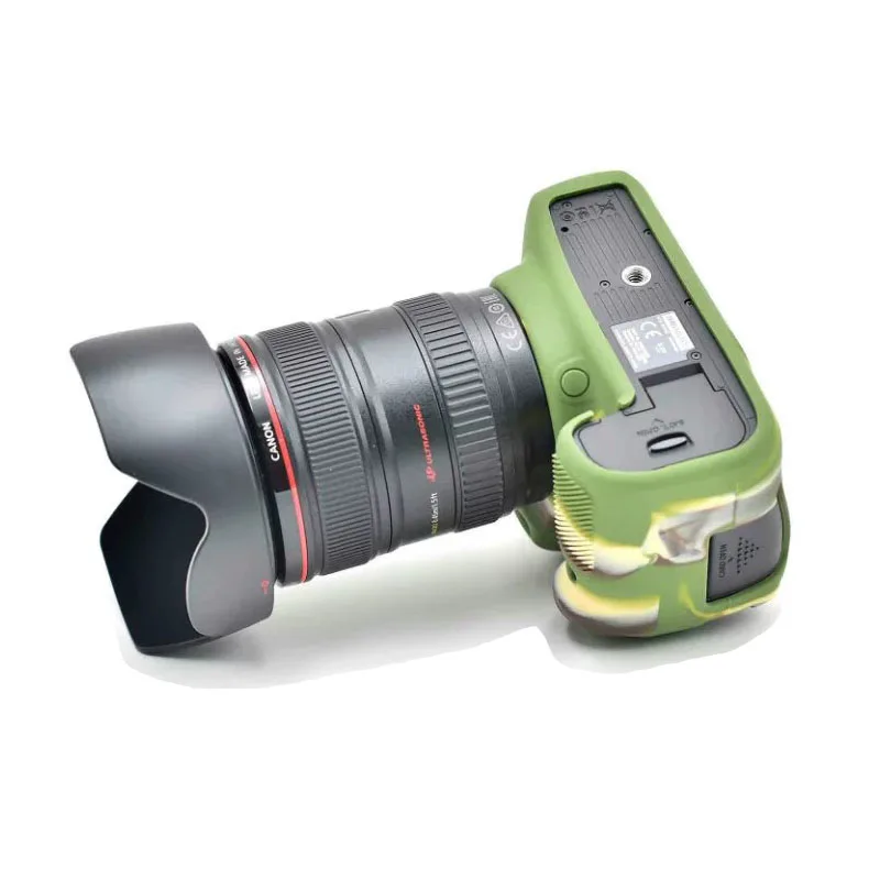 Мягкий силиконовый резиновый чехол для корпуса камеры Canon EOS 6D защитный