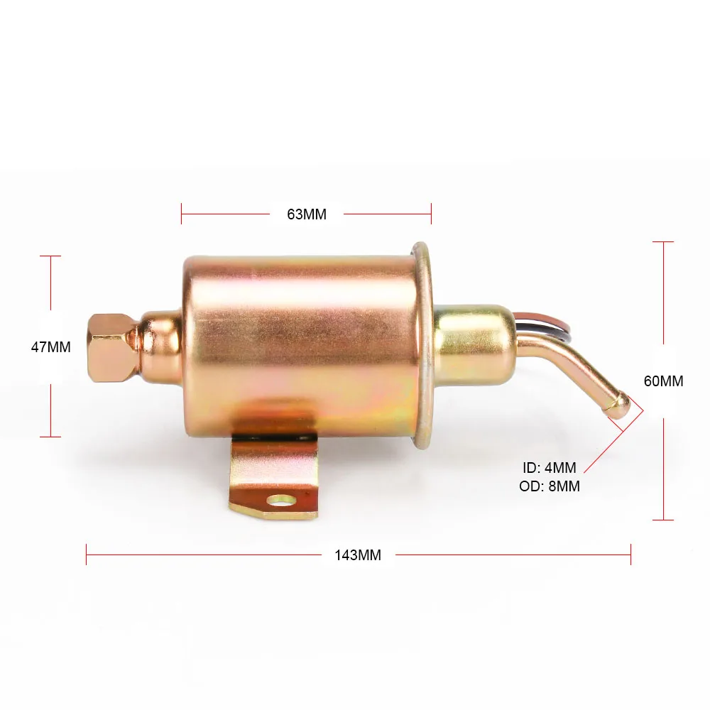 Электрический топливный насос для Onan 4000 4 квт газ RV Cummins генератор Microlite MicroQuiet заменяет Airtex E11007 OEM 149231101 RS-FP029