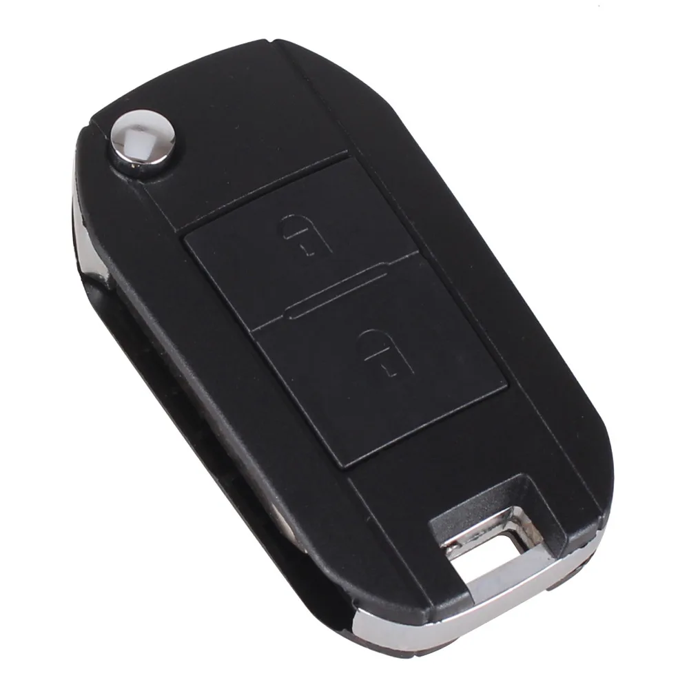 Dandkey измененный дистанционный ключ брелок чехол 2 кнопки для peugeot 106 206 306 406