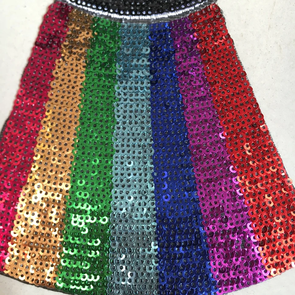2PC Sequins Space Planet Patches for Clothes Bags Iron on Beads Sequined Patch DIY Accessories Decoration Beading Appliques | Дом и сад