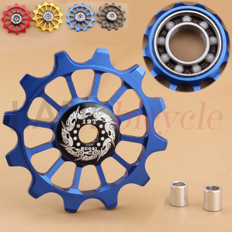 Bicycle Bike Rear Derailleur Ceramic Guide Pulley 12T Positive and Negative Tooth Guide Wheel Bike Ceramics Bearing Guide Pulley aicpa guide preparation compilation and review engagements 2018