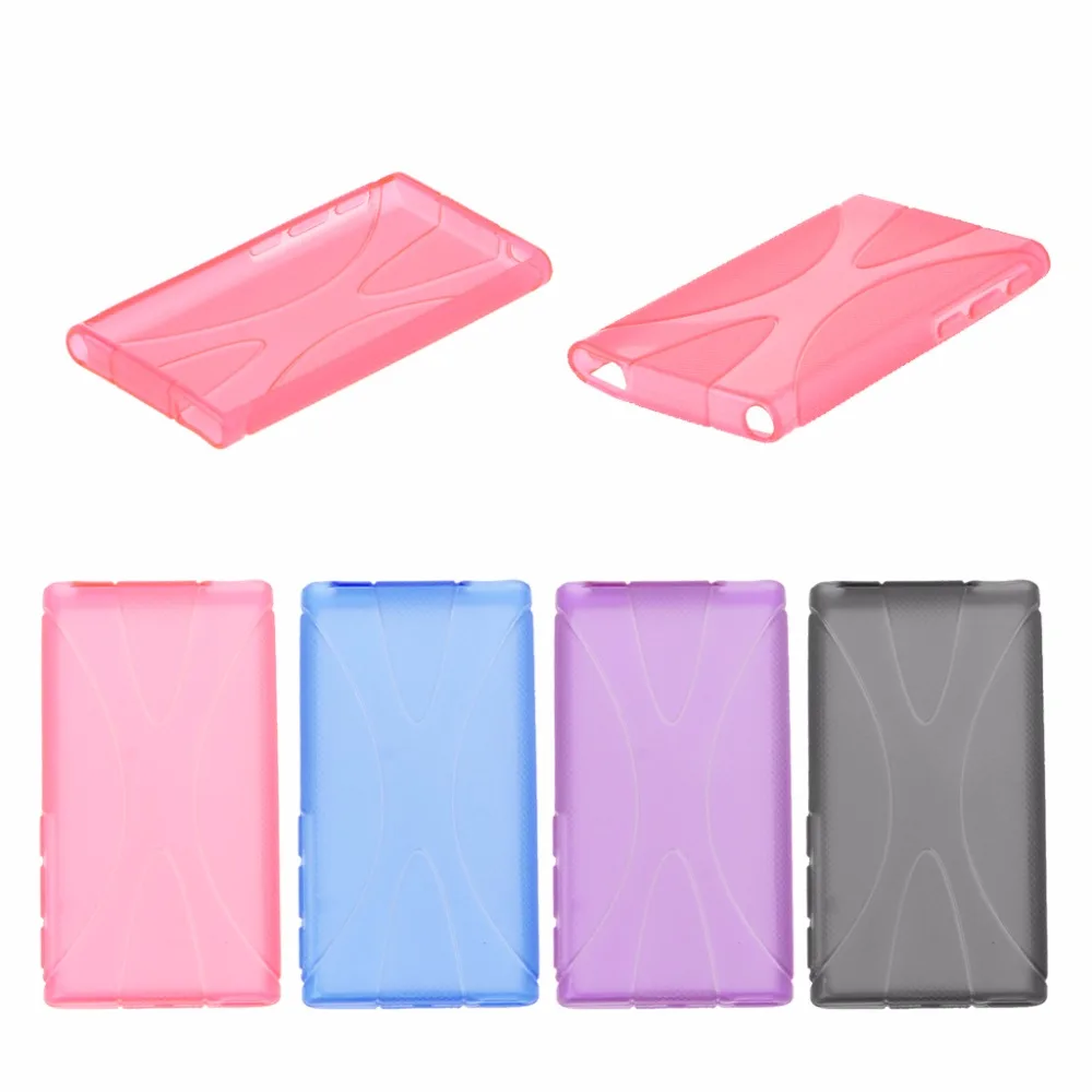 Твердый Мягкий ТПУ задняя крышка кожи защитный чехол для Apple iPod Nano 7 го