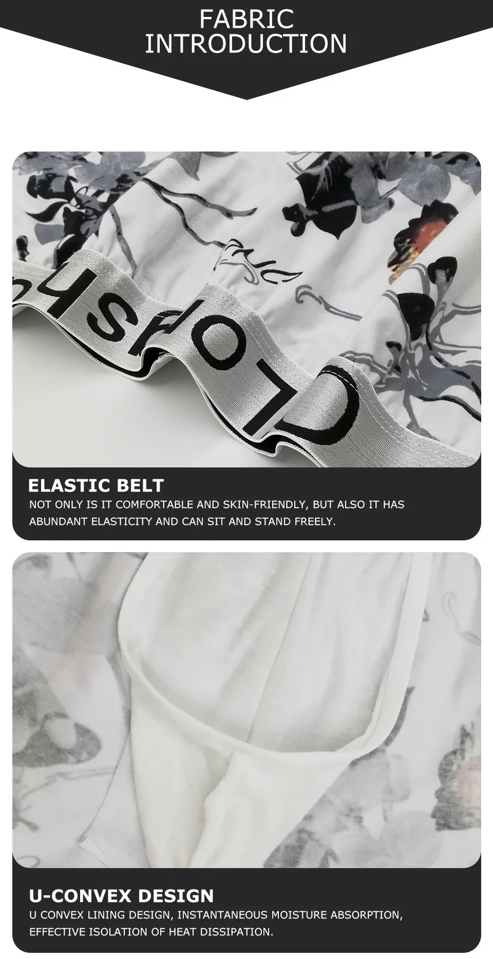 Soutong 3 pcs/lot Boxers Men Underwear Shorts Printed Cotton Cueca Boxer Homme Male Panties Breathable boxer Men Home Underpants