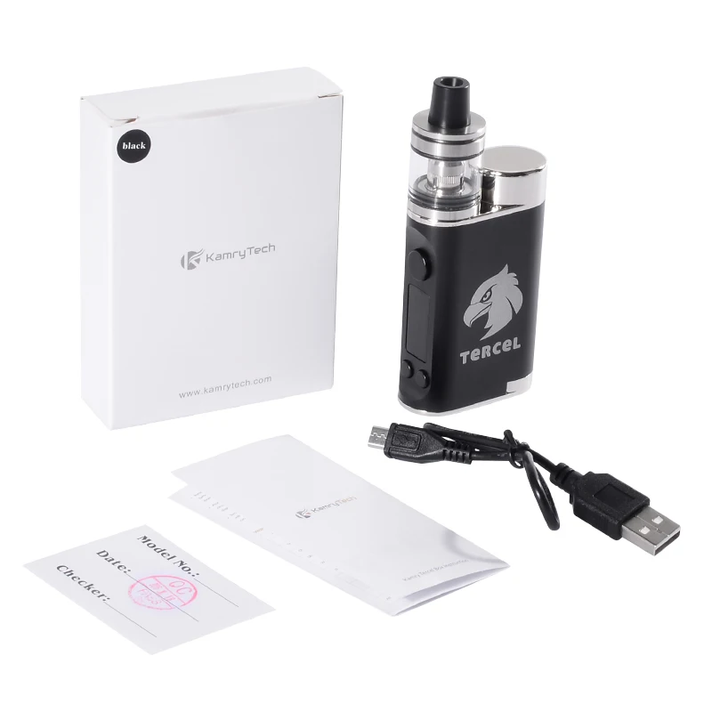Оригинальный Kamry Tercel комплект электронной сигареты 70 Вт поле Mod RDA танк сменная