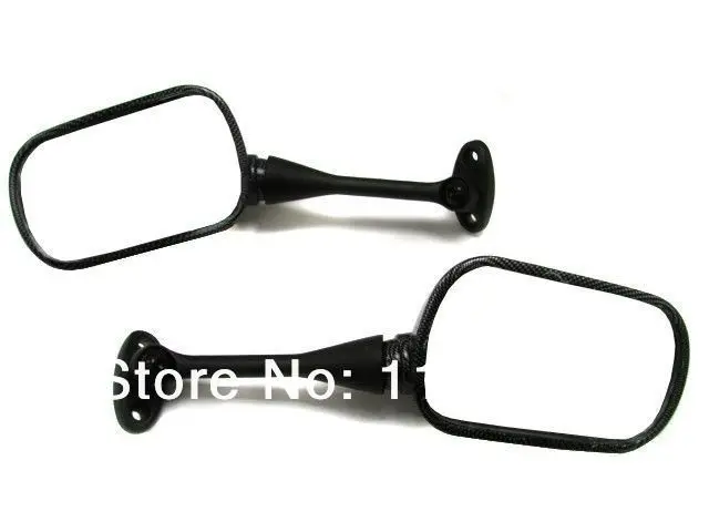 Парные карбоновые правые и левые боковые зеркала заднего вида для Honda 2003 2012 CBR 600RR