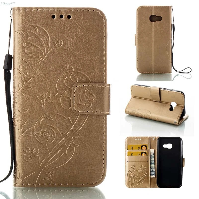 Flip Coque For Samsung Galaxy A3 2017 A 320 A320 Wallet Case Phone Leather Cover SM-A320 SM-A320F/DS SM-A320F A320F/DS A320F Bag | Мобильные
