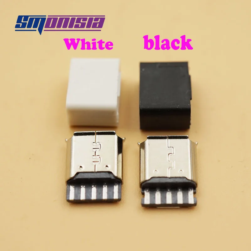 1000 шт. разъём Micro USB 2 0 B типа мама|connector female|connector socketconnector adapter |