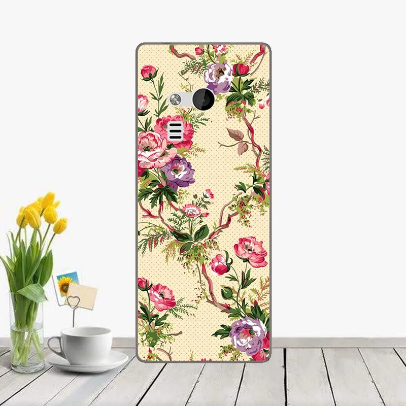 J40 Мягкие силиконовые с рисунком, чехол для телефона, чехол для Nokia 216, две sim-карты, цветные задние Чехлы, Coque Para, чехлы с цветами, оболочка - Цвет: J40
