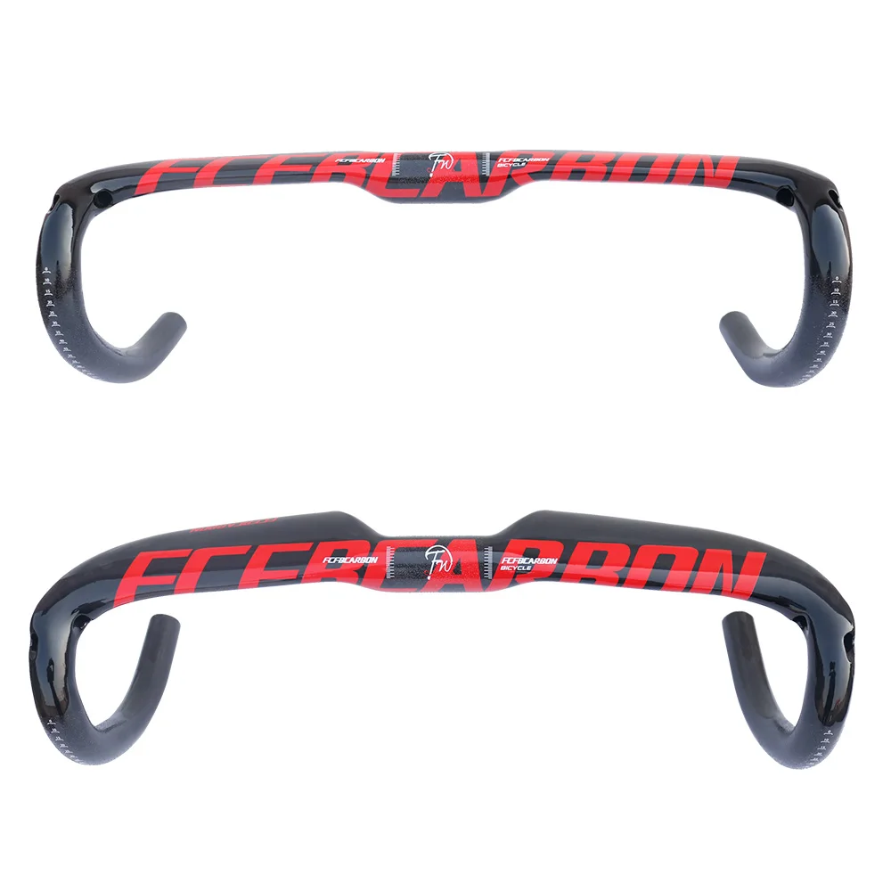 100% оригинальный карбоновый руль FCFB FW синий черный красный серебристый с 4