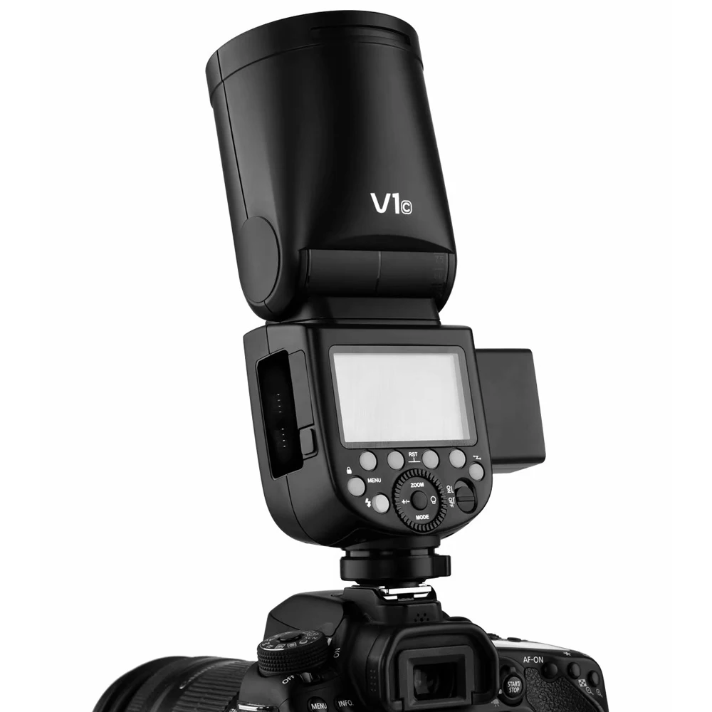 Вспышка Godox V1 V1C V1N V1S V1F V1O TTL 1/8000s HSS литиевая батарея Speedlite фонарик вспышка для