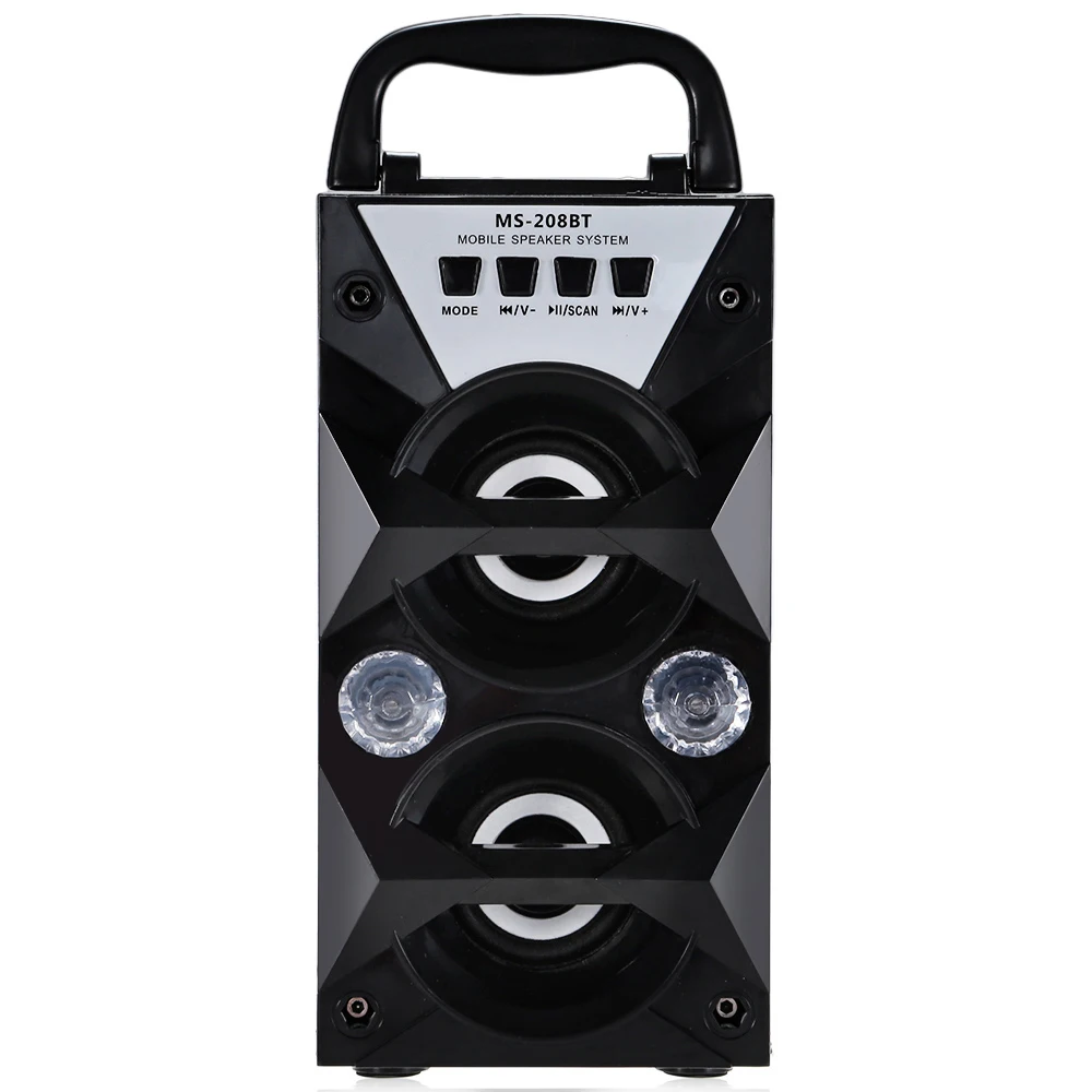 MS 208BT портативный высокой мощности выход мультимедиа FM беспроводной Bluetooth