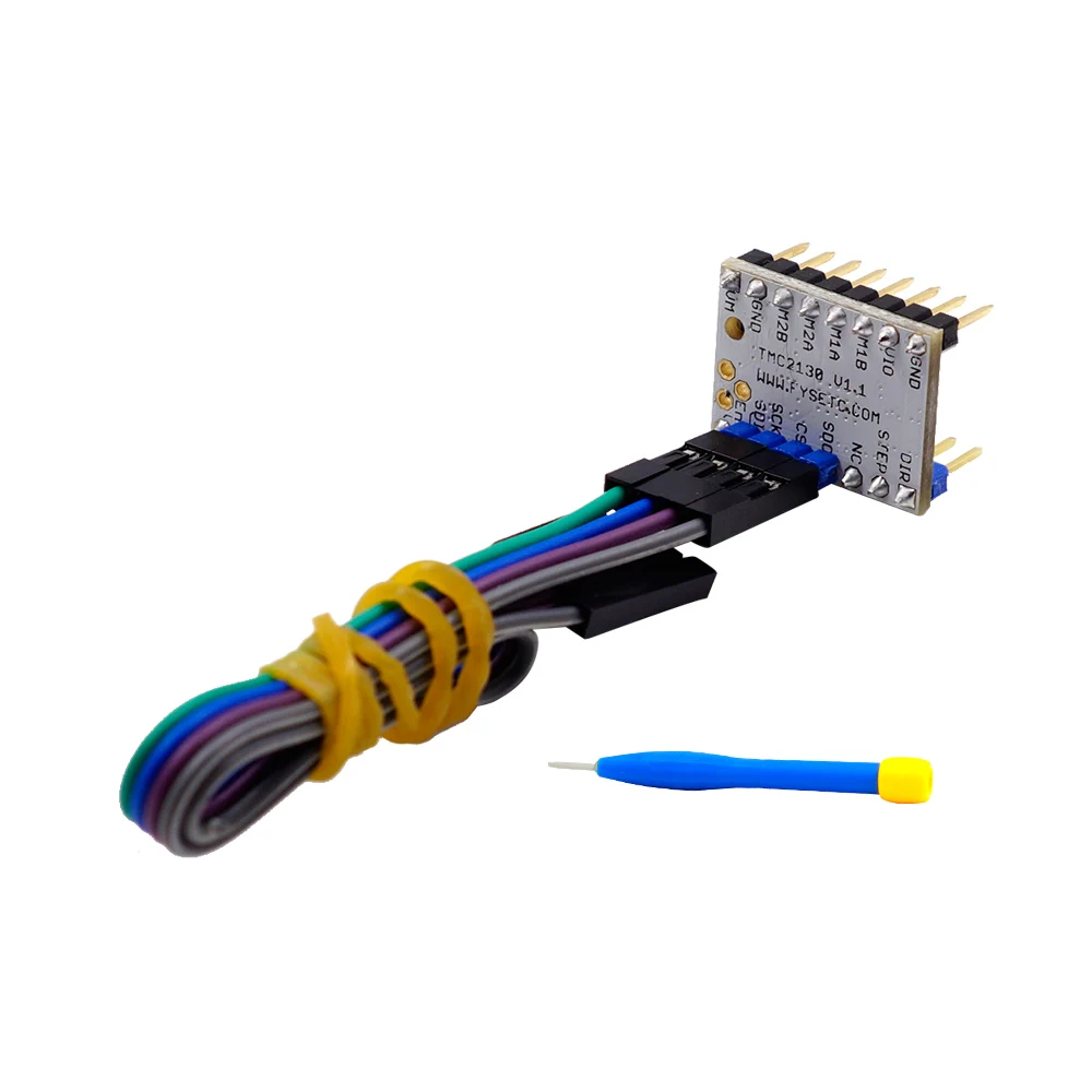 5X TMC2130 V1.1 для SPI функция Stepstick шаговый двигатель драйвер с теплоотвода ультра-бесшумный против TMC2100 TMC2208 TMC2130 V1.0