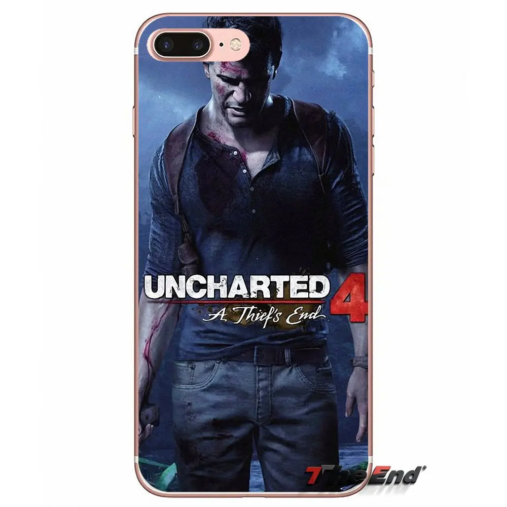 NECA Uncharted 4 A tief end NATHAN DRAKE для iPhone X 4S 5 5S 5C SE 6 6S 7 8 Plus Samsung Galaxy J1 J3 J5 J7 A3 A5 2016 2017|for iphone|galaxy