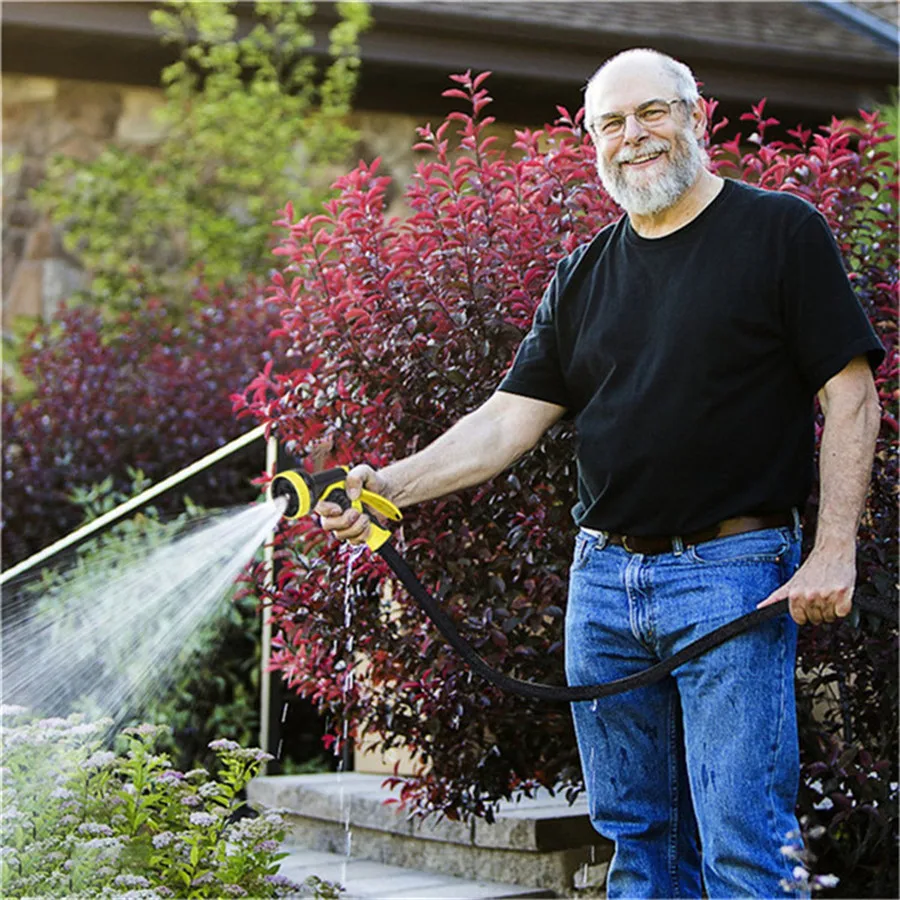 Премиум волшебный расширяемый садовый шланг гибкий для полива резиновый