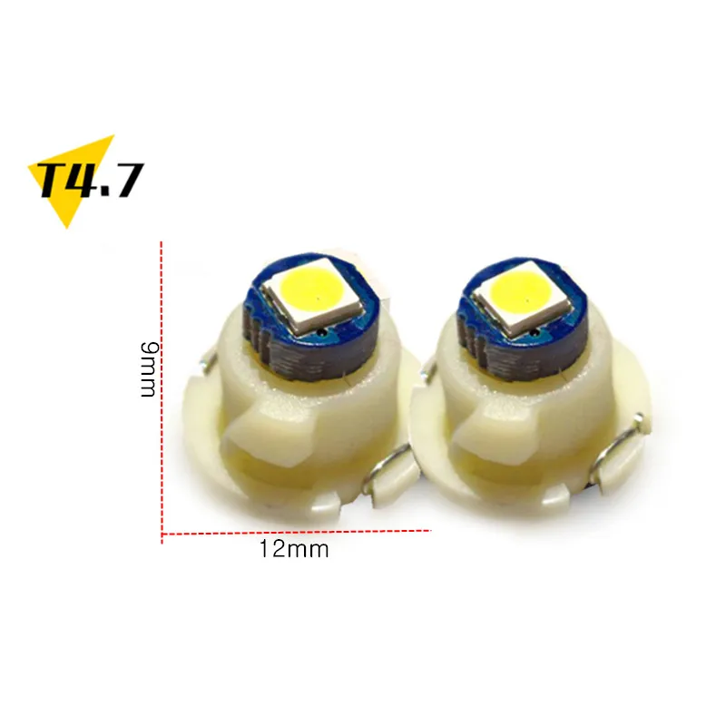 10x T3 T4.2 светодиодный 3030 SMD автомобильный кластерный датчик приборной панели белый лед синий красный розовый зеленый красный панель инструментов светильник Нео клиновидные лампы