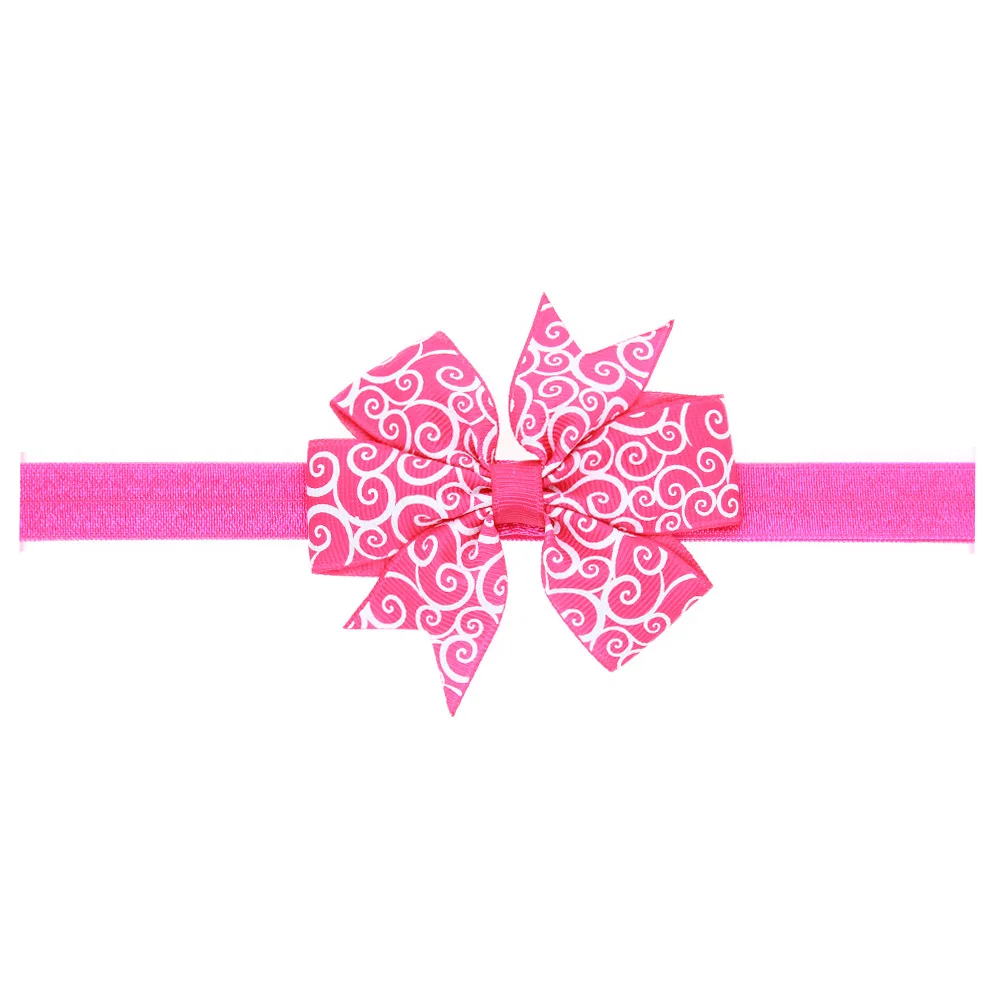 Повязка для волос с принтом повязка на голову лента бант тюрбан детей головной