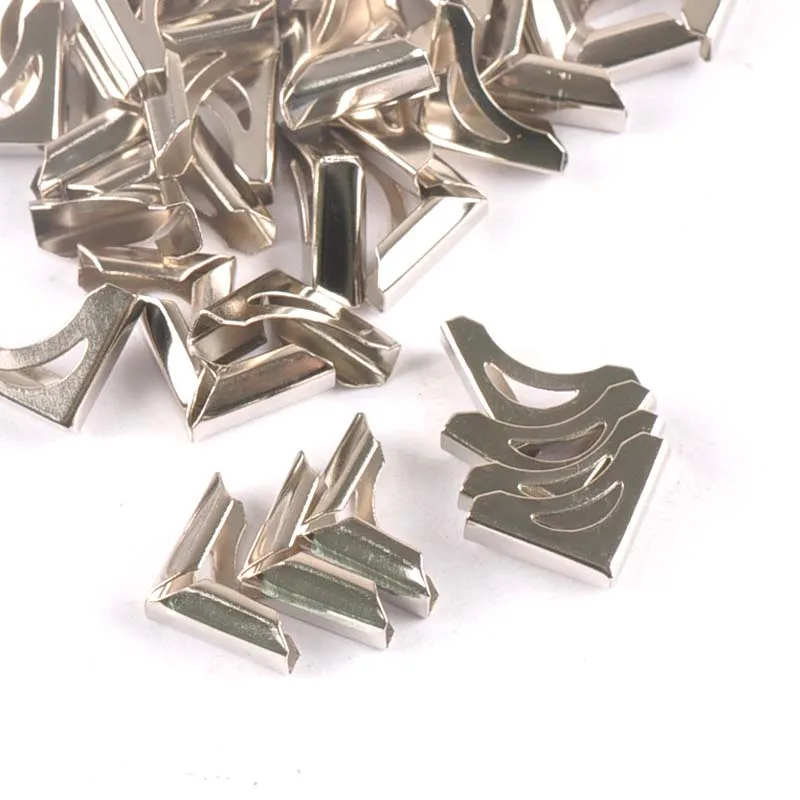 Серебряная фотозащита для альбомов меню металлические поделки Diy папки декор