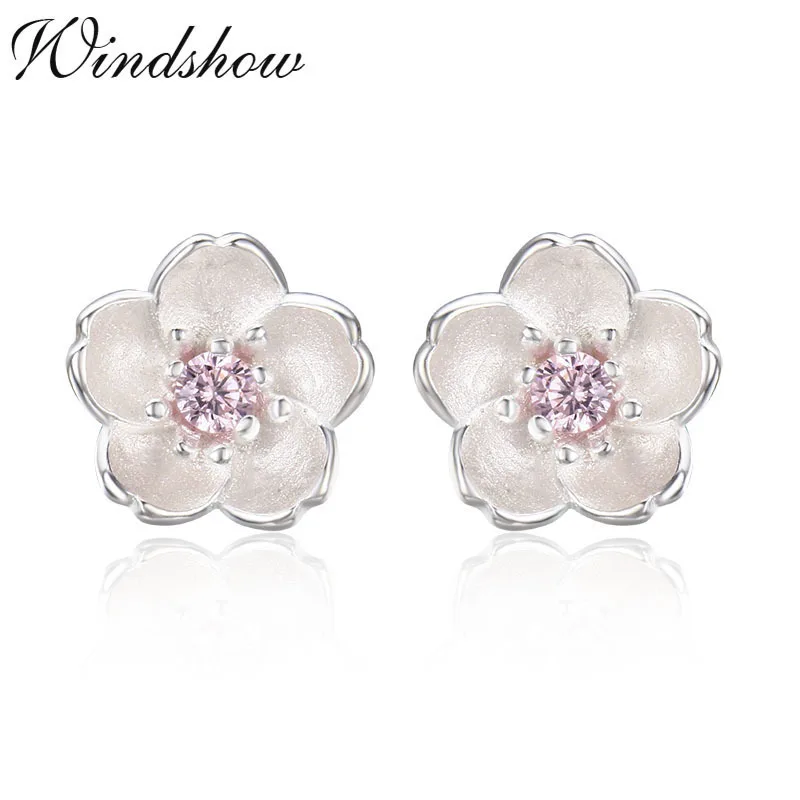 Серьги гвоздики женские из серебра 925 пробы с фианитами|cz stud earrings|stud earringsstud earrings for