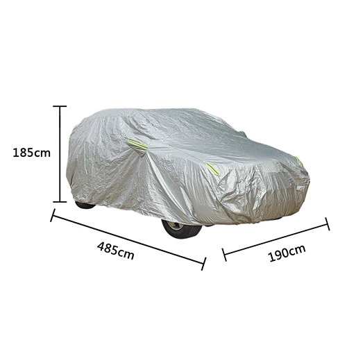 Car Covers B Внедорожник Полный Обложка автомобилей Зонт снег мороз охватывает 1 шт. нейлон закрытый открытый полный чехлы автомобильные - Название цвета: Car Covers B