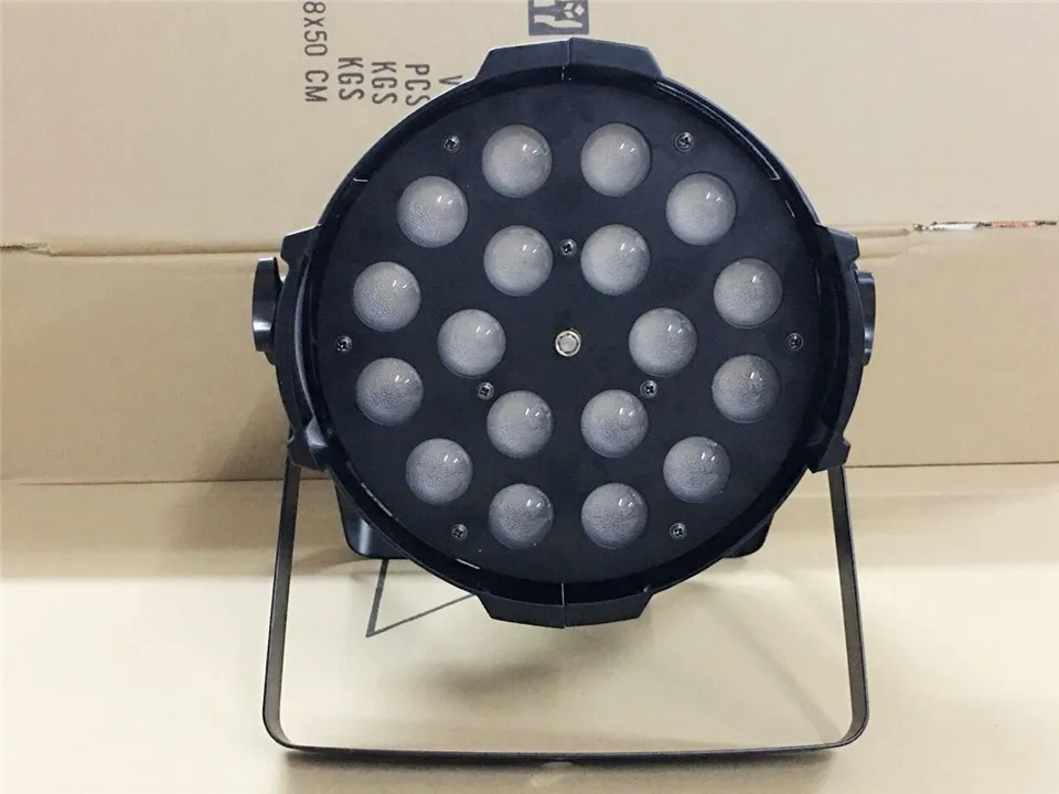 18x18 Вт RGBWA УФ 6 в 1 светодиодный зум Par Luce Led effetto luce dj dmx luci 10 шт./лот | Лампы и освещение