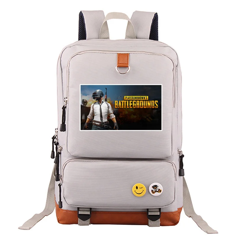 Горячая игра PUBG BATTLEGROUNDS Куриный Ужин мальчик девочка школьная сумка для женщин рюкзак для подростков холст мужской студенческий рюкзак