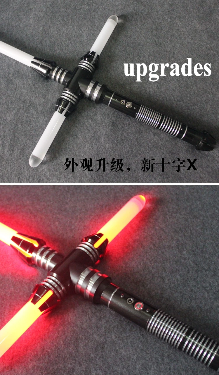 Cross Lightsaber Darth Maul YDD Новое поступление RGB LED металлический крест меч очень высокое
