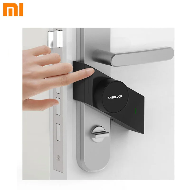 Xiaomi Sherlock Smart Lock M1 умный дверной замок без ключа отпечаток пальца+ пароль работает на приложение Mijia управление смартфоном