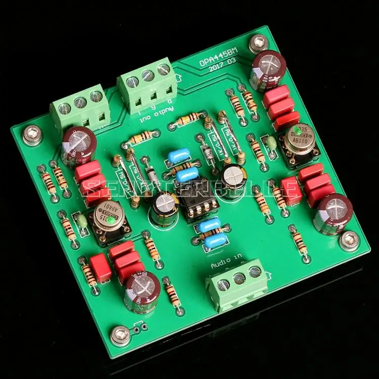 Готовая двухканальная предусилитель HiFi OPA445BM|Усилители мощности| |
