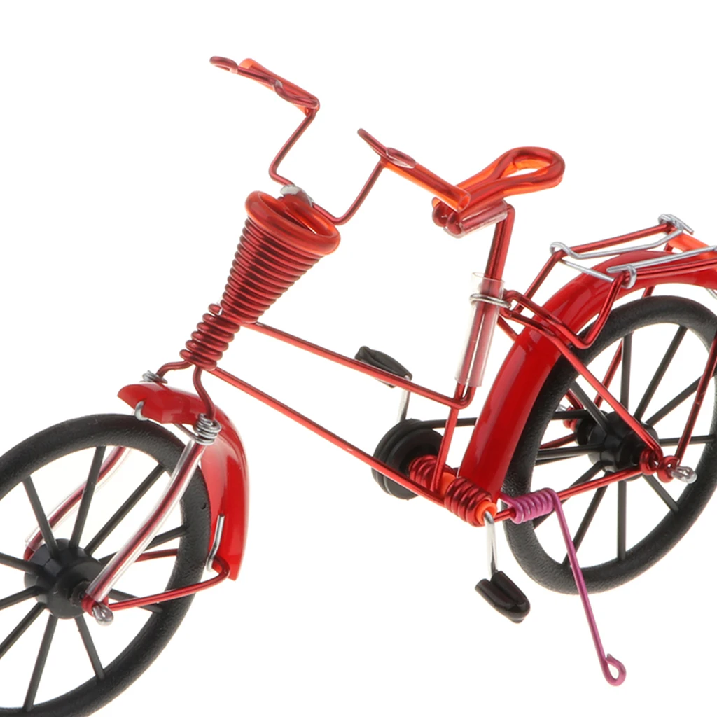 1:10 Алюминий модель велосипеда велосипедные шлемы с корзина игрушка ручной