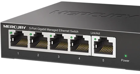 Китайская прошивка 5 портов 1000M гигабитный управляемый коммутатор Ethernet 100/1000Mpbs