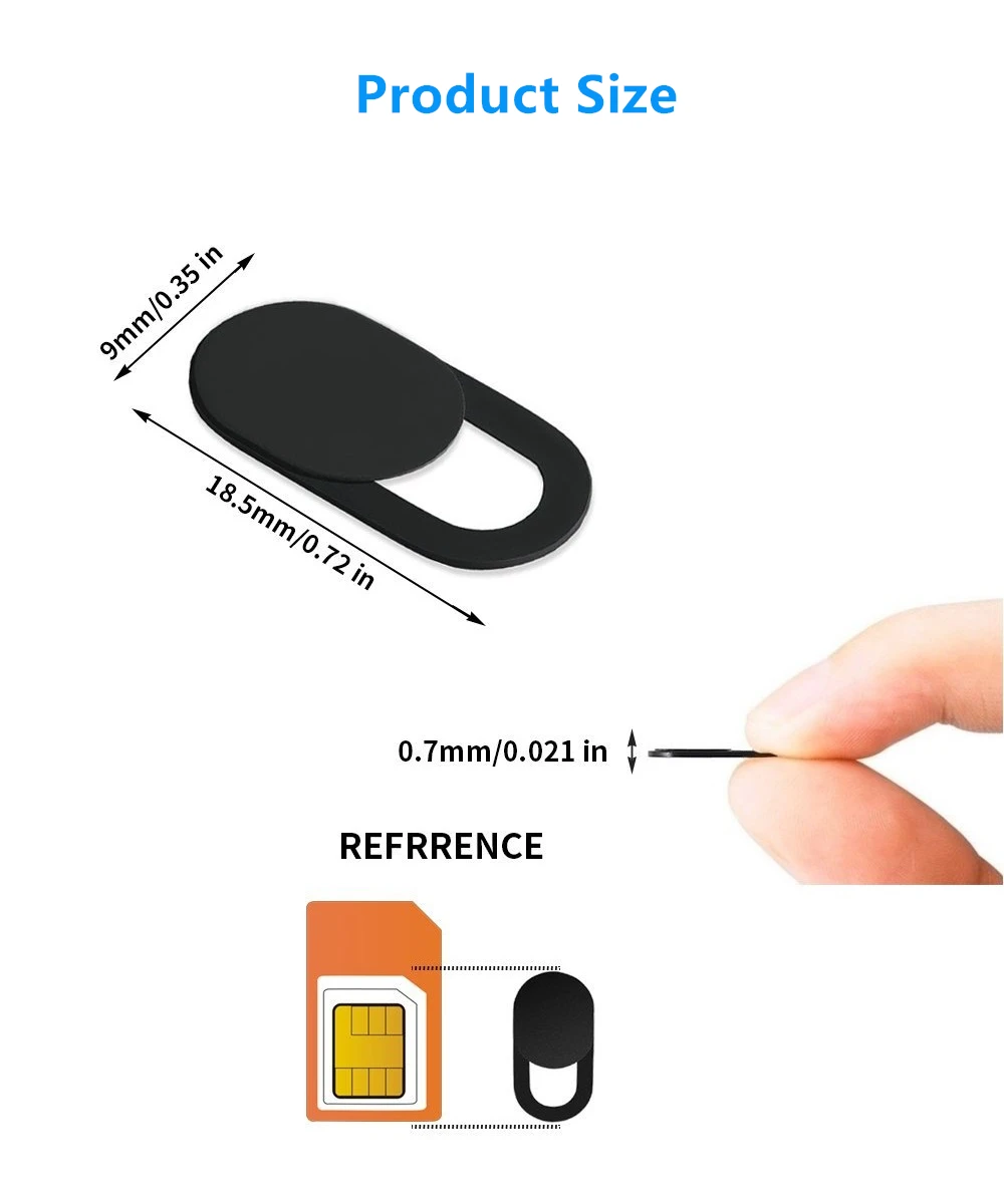 3 шт. белая крышка веб-камеры слайдер затвора пластиковая камеры для IPhone ПК