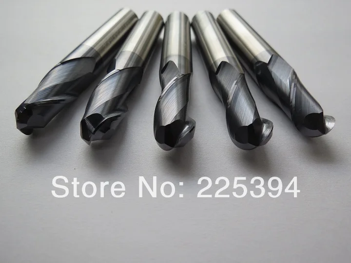 3F-1*4*3*50 твердосплавная Концевая фреза s для алюминия 3 флейты | Инструменты