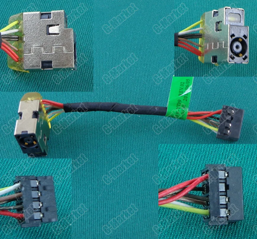 Новый ноутбук DC разъем питания с кабелем для HP Pavilion 14-F 14-F020US 14-F027CL DC Jack с кабелем