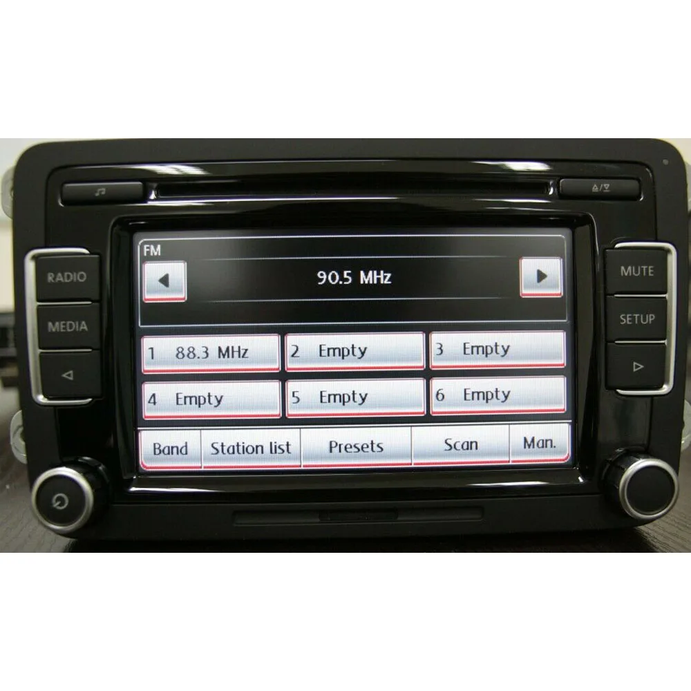 Автомобиль sreteo Радио RCD510 двойной DIN полный сенсорный экран USB MP3 6CDs AUX OPS для Volkswagen Golf Tiguan Touran Passat Caddy Polo