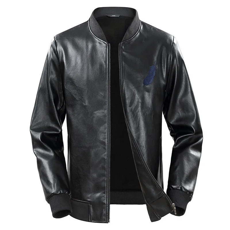 Осеннее пальто Для мужчин jaket 8XL 6XL s мех Куртки зимние кожаные кожаный жакет
