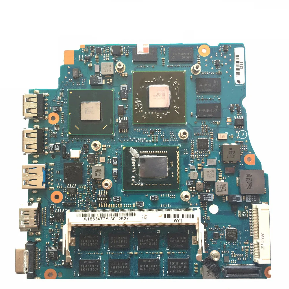 SZWXZY 15 6 дюймов для Sony VPCSE Материнская плата ноутбука HM67 с I7 2620M Процессор 4 Гб