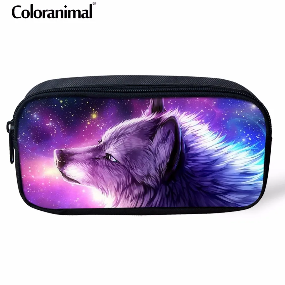 Coloranimal модная фиолетовая Женская Мини косметичка Портативный покупателя Макияж