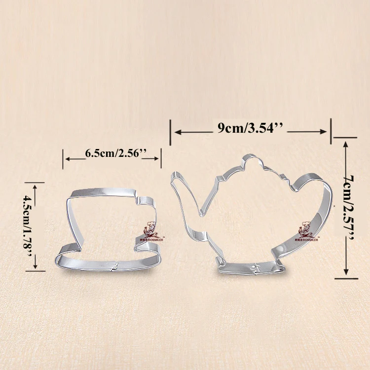 2 шт. чайный стакан бисквит Фондант форма Фея садовый гриб резак для печенья