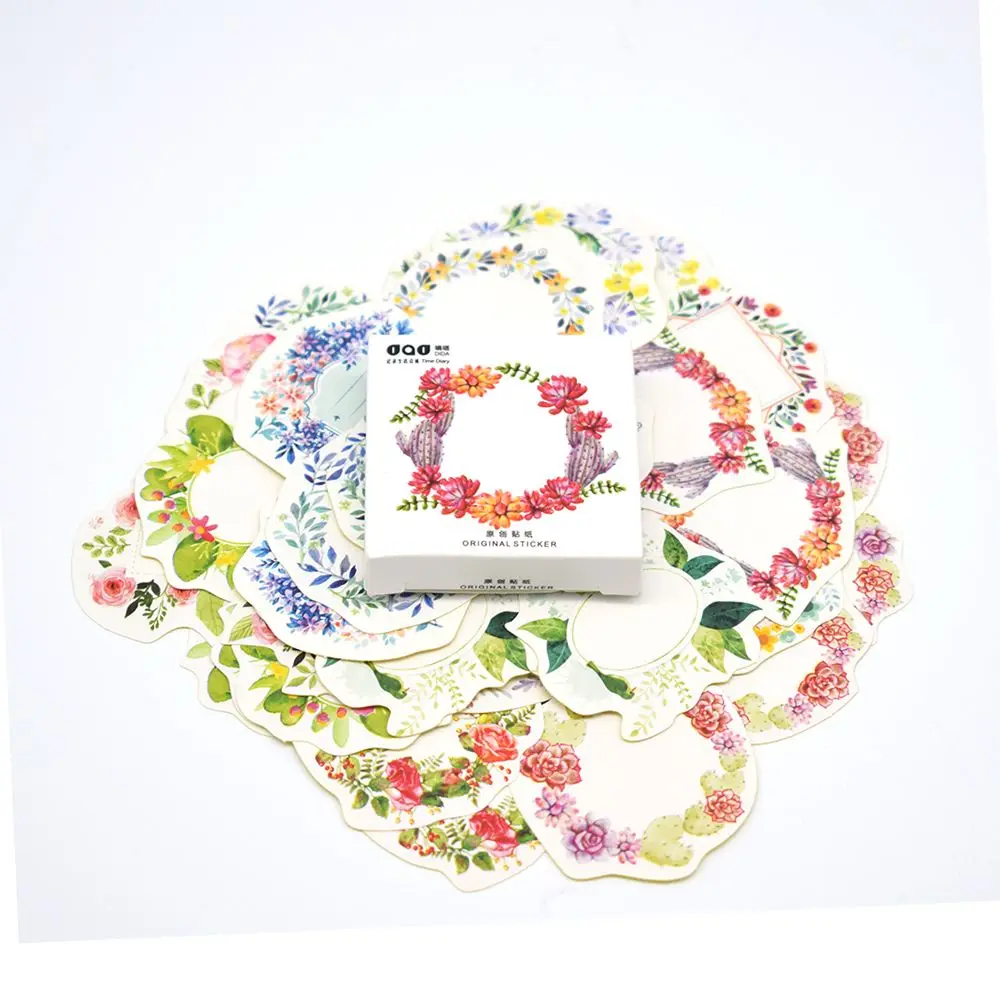 45 шт. декоративные наклейки в виде венков|stationery set|stationery gift setboxed stationery set |