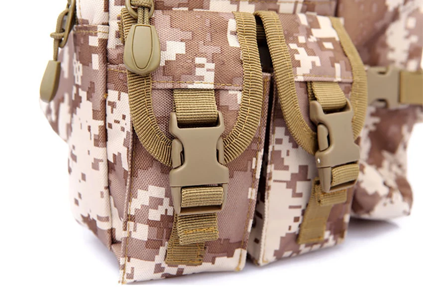 Военная Тактическая Сумка на плечо, водонепроницаемая, Оксфорд, Molle, для кемпинга, походов, сумка для чайника, bolsillo, поясная сумка, аптечка