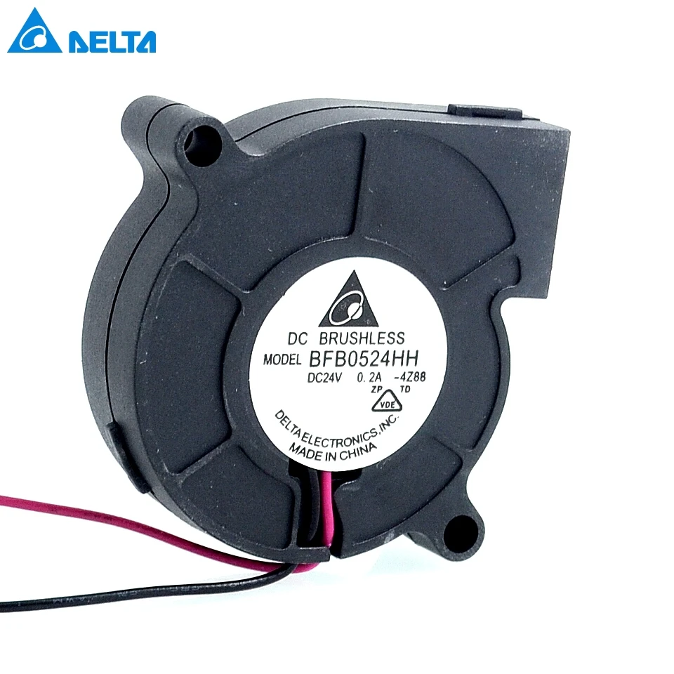

New BFB0524HH 5015 5cm 50mm 24V 0.2A turbine centrifugal blower cooling fan drive for Delta 50*50*10mm