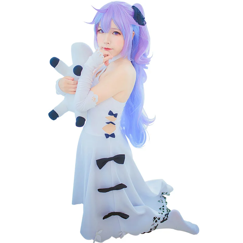 Женский костюм для косплея Такао и Атаго с белой рамой|Игровые костюмы| |