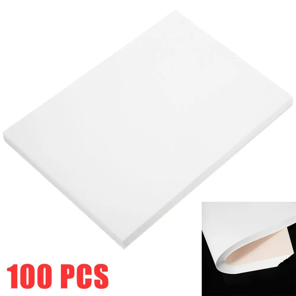 Футболка А4 100 листов сублимационная гладкая белая теплопередающая бумага для